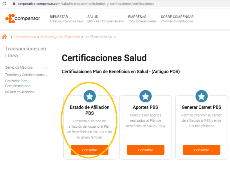 Certificado De Afiliacion Compensar Eps Ayuda The Best Porn Website