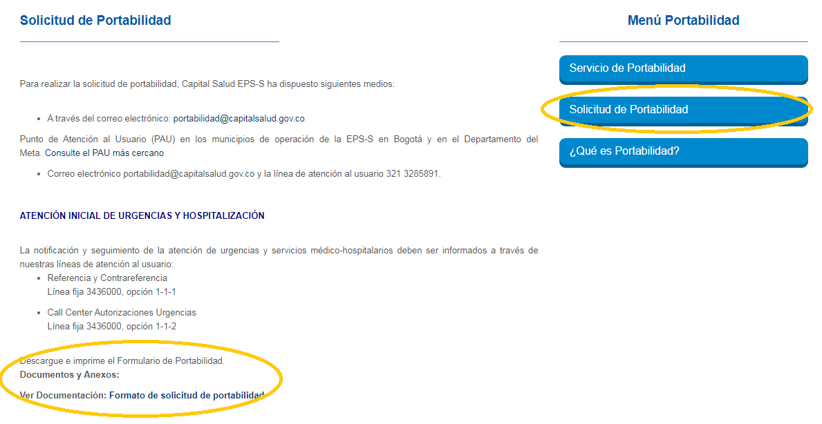 Capital Salud EPS Certificado de Afiliación Trámites y Diligencias